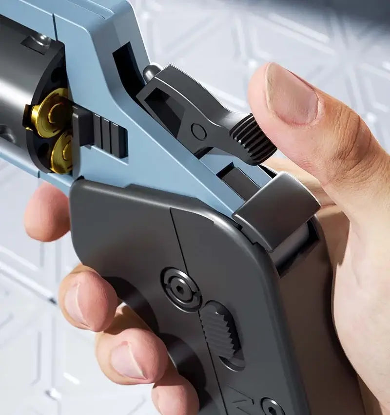 Soft Bullet Switch Gun Foldable Revolver Single Action Blaster-m416gelblaster-P320GelBlaster