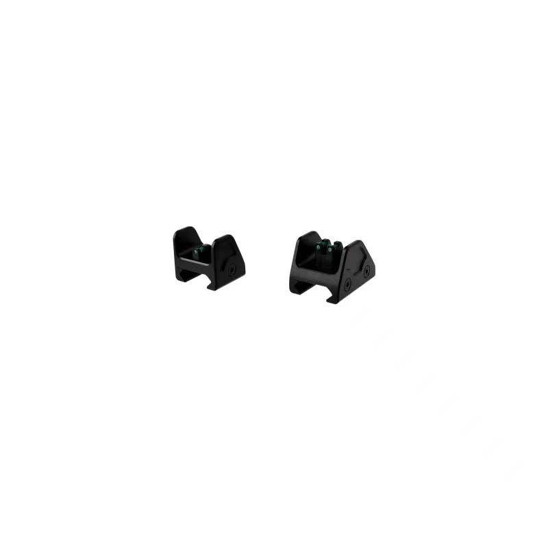 Worker Seagull Front and Rear Fiber Sights