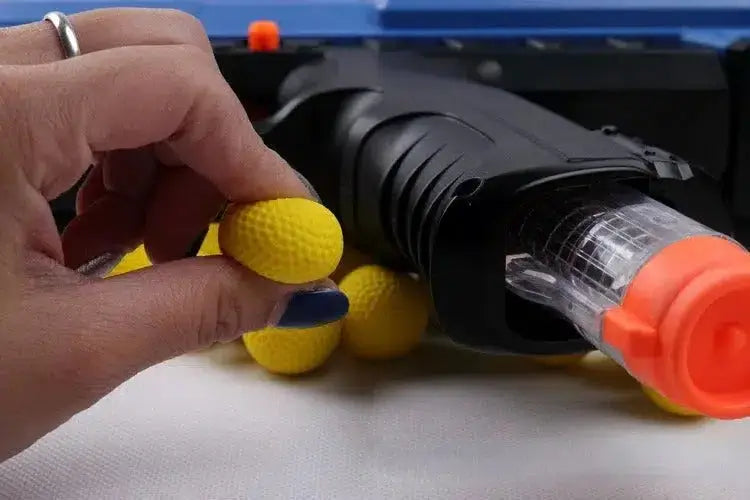 100pcs Eva Round Ball Bullet Ammo for Zeus Apollo Blaster-m416gelblaster-P320GelBlaster