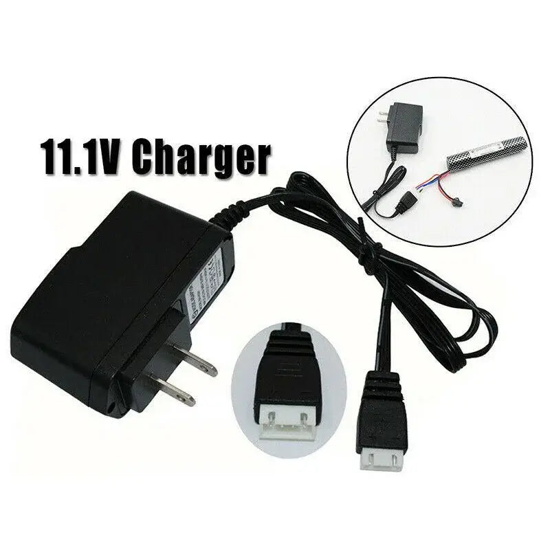 11.1V 1800mAh Lipo Battery w/ USB Charger & US/UK/EU/AU Plug-P320GelBlaster-P320GelBlaster