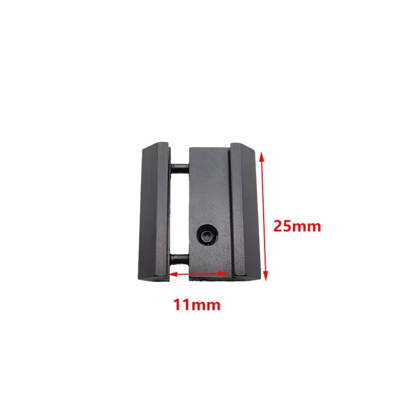 11mm to 20mm Dovetail Picatinny/Weaver Rail Adapter-P320GelBlaster-P320GelBlaster