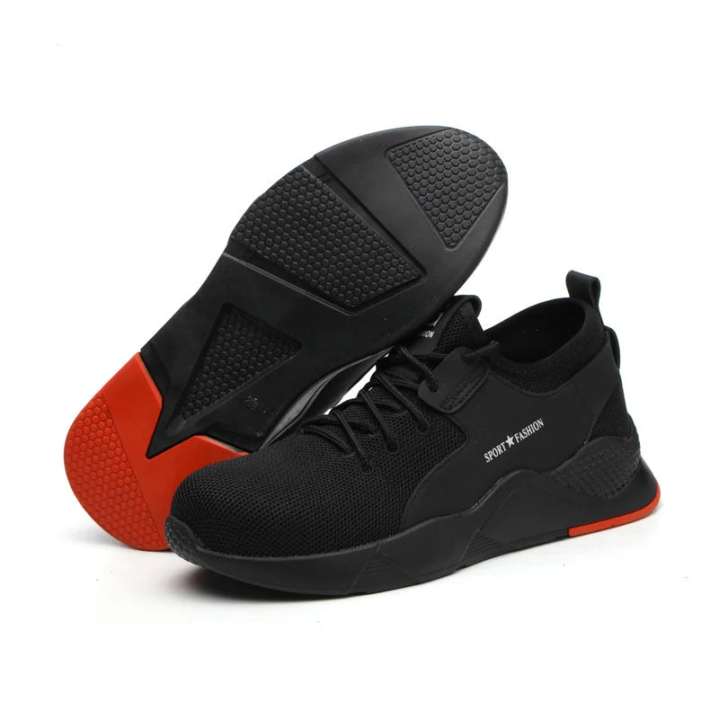 Atmungsaktive, rutschfeste, durchstichsichere Hochleistungs-Arbeitsschuhe