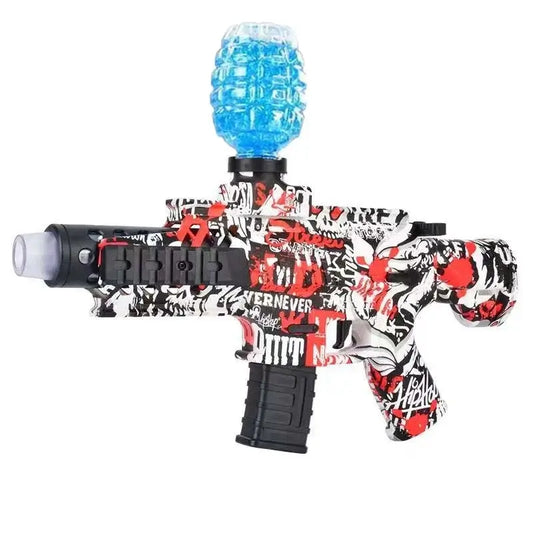 Mini M416 Splatter Ball Blaster Electric Orbeez Gun-m416gelblaster-red-P320GelBlaster