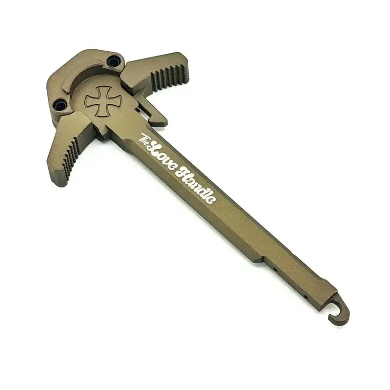 NOVESKE N4 Airborne V2 Gearbox Metal Charging Handle-P320GelBlaster-love tan-P320GelBlaster