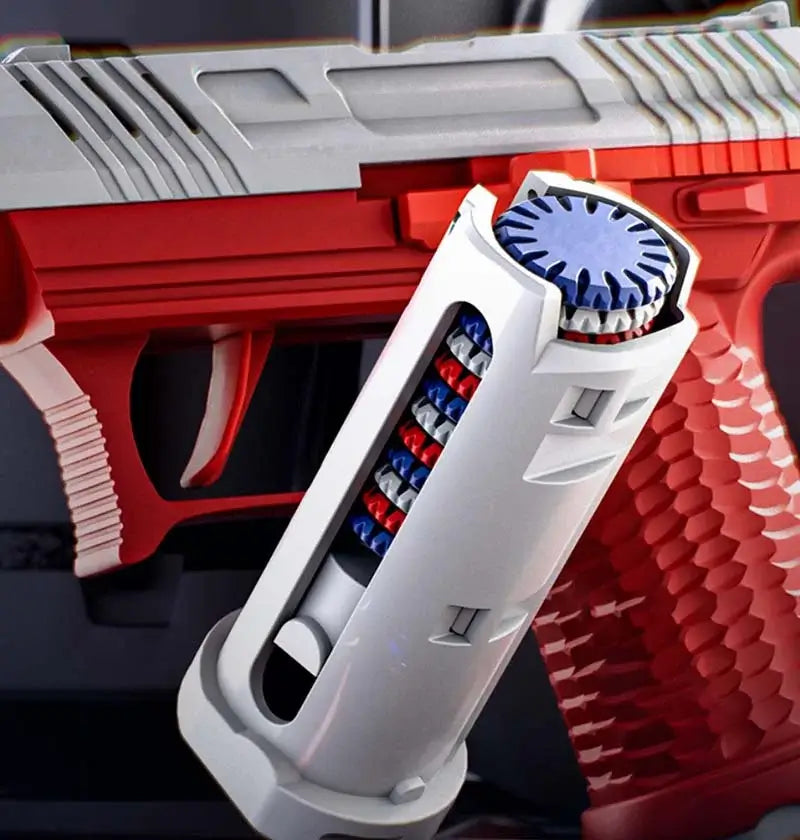 UDL 2011 Mini Pistol Semi-Automatic Flying Disc Gun-P320GelBlaster-P320GelBlaster