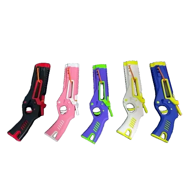 Breech Reload 3D Print Rubber Band Powered Nerf Blaster-P320GelBlaster-P320GelBlaster