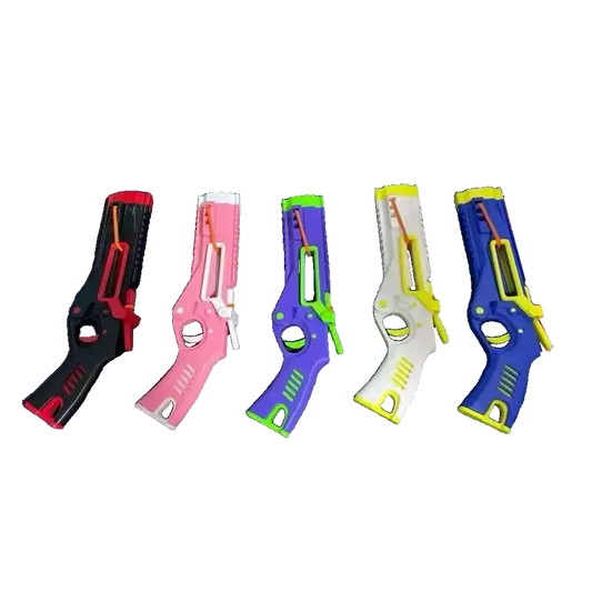Breech Reload 3D Print Rubber Band Powered Nerf Blaster-P320GelBlaster-P320GelBlaster