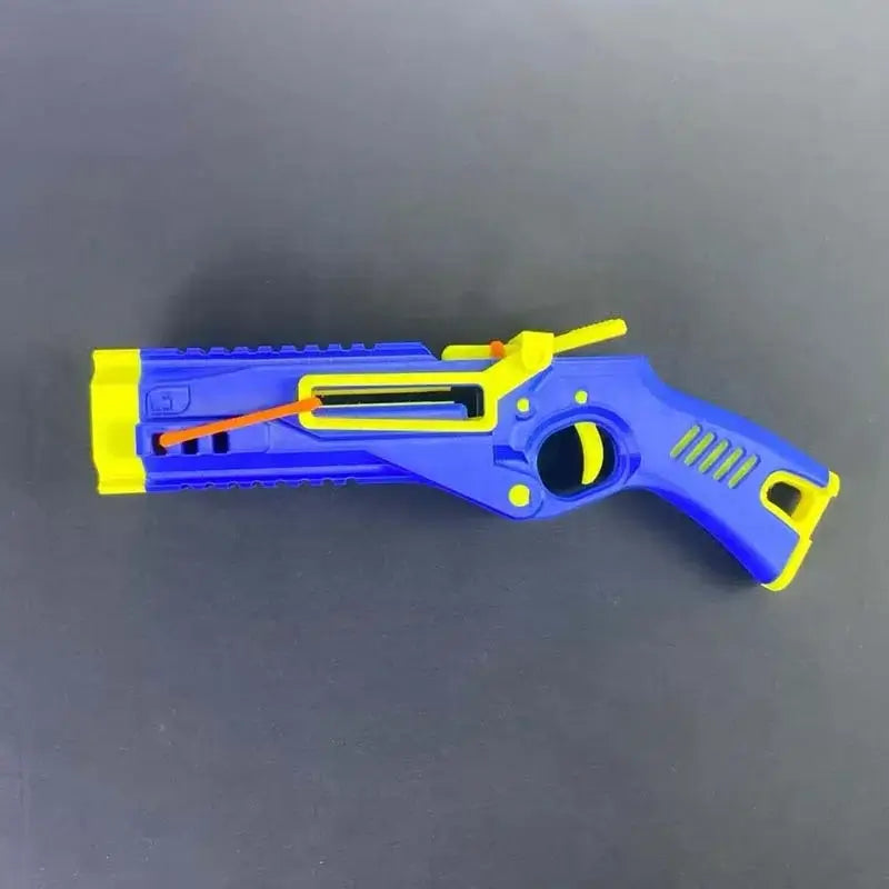 Breech Reload 3D Print Rubber Band Powered Nerf Blaster-P320GelBlaster-blue-P320GelBlaster