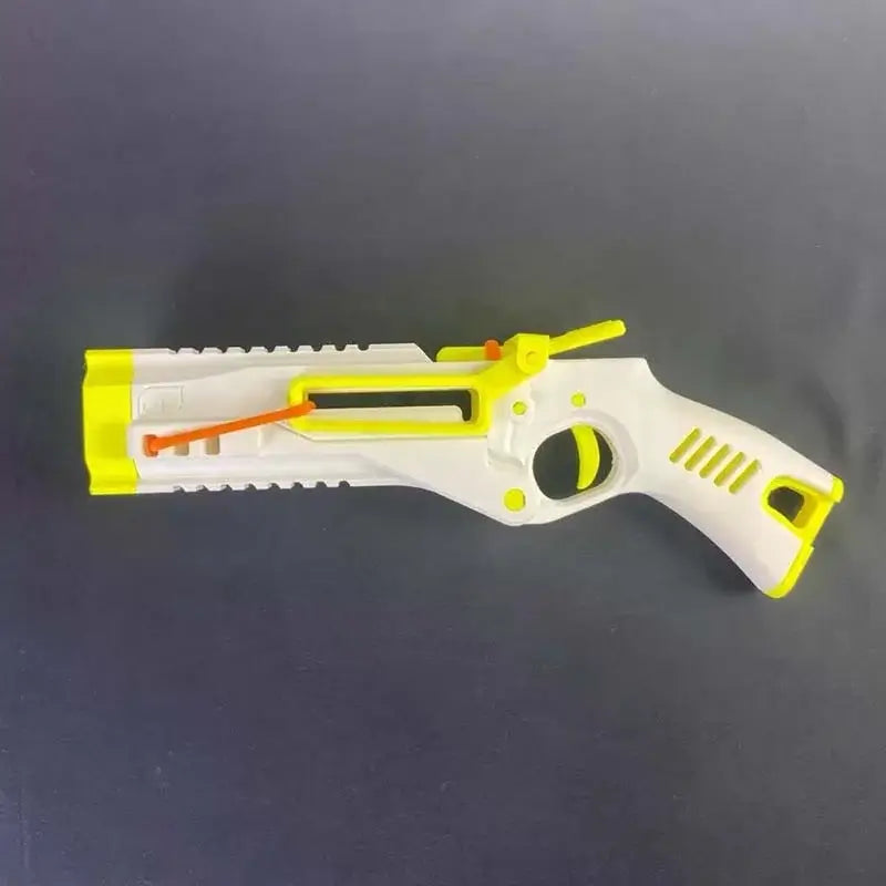 Breech Reload 3D Print Rubber Band Powered Nerf Blaster-P320GelBlaster-white-P320GelBlaster
