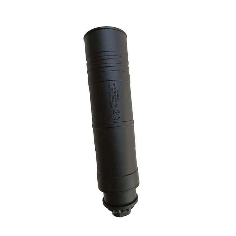 TS 7.62m Metal Suppressor 14mm CCW-m416gelblaster-P320GelBlaster