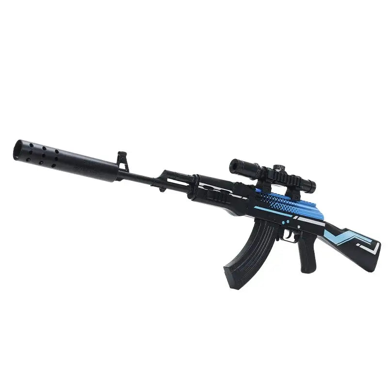 AKM Assault Shadow Electric Auto Orbeez Gun Rifle-P320GelBlaster-P320GelBlaster