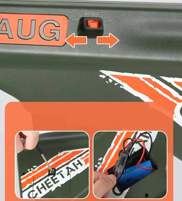 TZ AUG Electric Automatic Foam Dart Blaster-m416gelblaster-P320GelBlaster