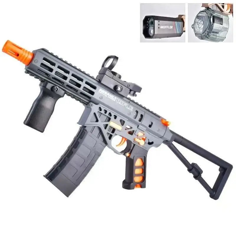 PDW Skeletonized Electric Blowback Gel Blaster-P320GelBlaster-gray-P320GelBlaster