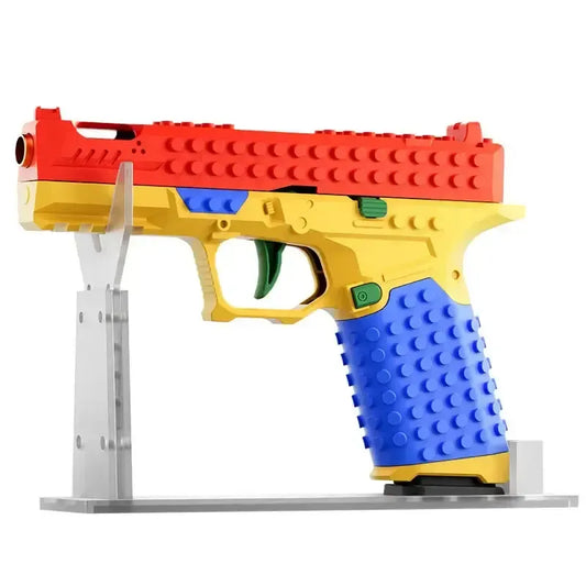 Diy Building Blocks Blowback Shell Ejection Toy Gun-P320GelBlaster-P320GelBlaster