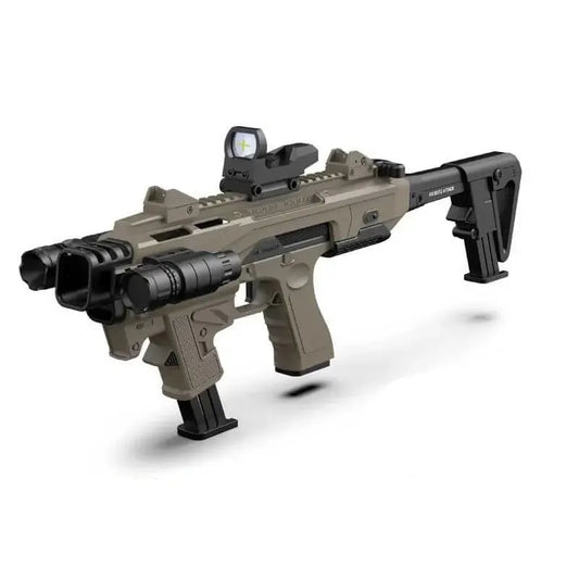 Arctic Fox Shell Ejecting Carbine Conversion Soft Bullet Dart Blaster-P320GelBlaster-P320GelBlaster