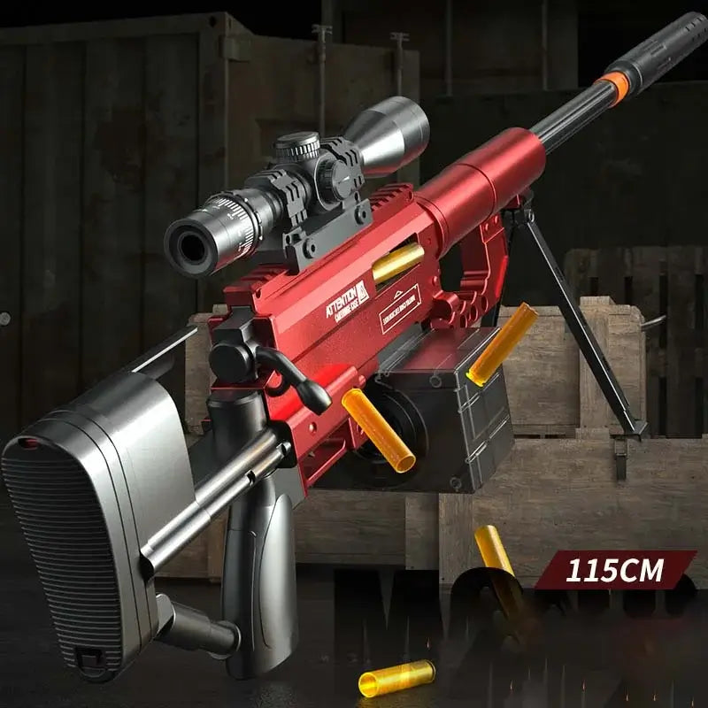 CheyTac M200 Electric Shell Ejecting Sniper Dart Gun-m416gelblaster-m416gelblaster
