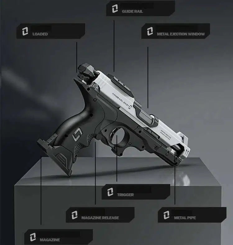Dark Knight DK-01 Shell Ejecting Ergonomic Foam Blaster-m416gelblaster-m416gelblaster