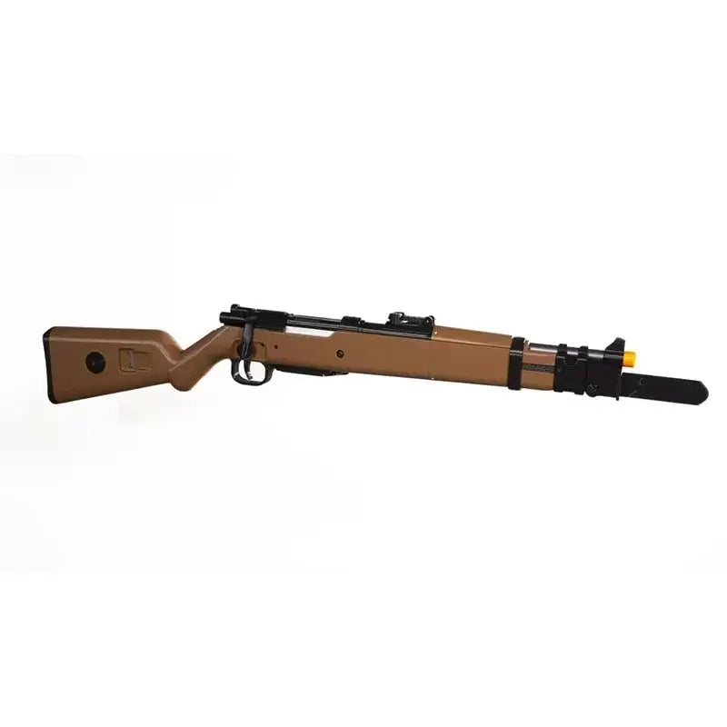 Diamond Dogs Puppy 98K Clip-Fed 3D Print Bolt Action Nerf Blaster-m416gelblaster-brown-P320GelBlaster
