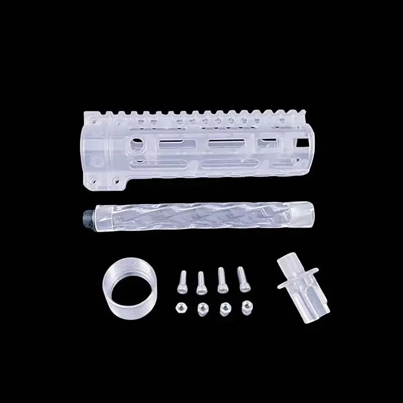 F1 Gel Blaster M-Lok Clear Handguard-P320GelBlaster-require screws-7 inch-P320GelBlaster