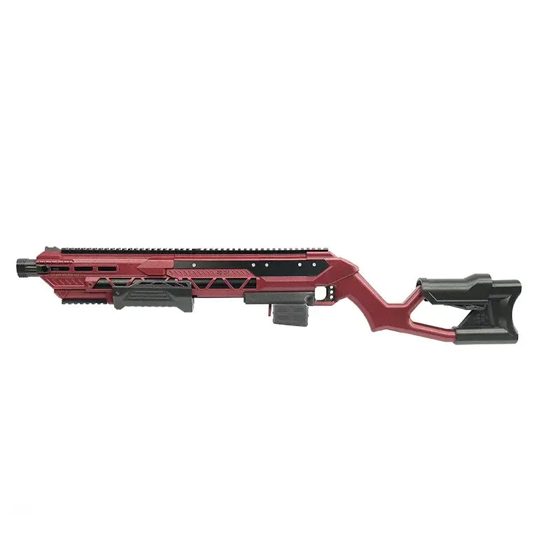 FaCai Wealth T04 Pump Action 3D Printed Nerf Shotgun Blaster-P320GelBlaster-t04 blaster with buttstock-P320GelBlaster