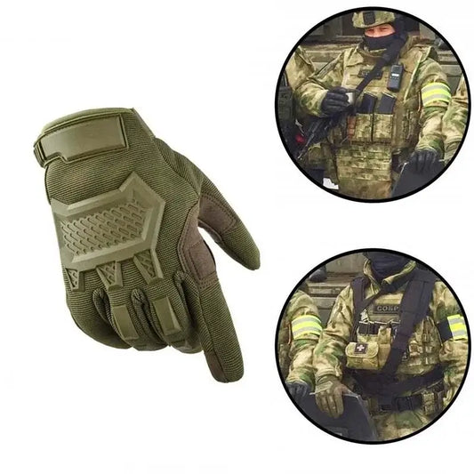 Full Finger Russian Sobr Anti-Slip Touch Screen Tactical Gloves-P320GelBlaster-P320GelBlaster