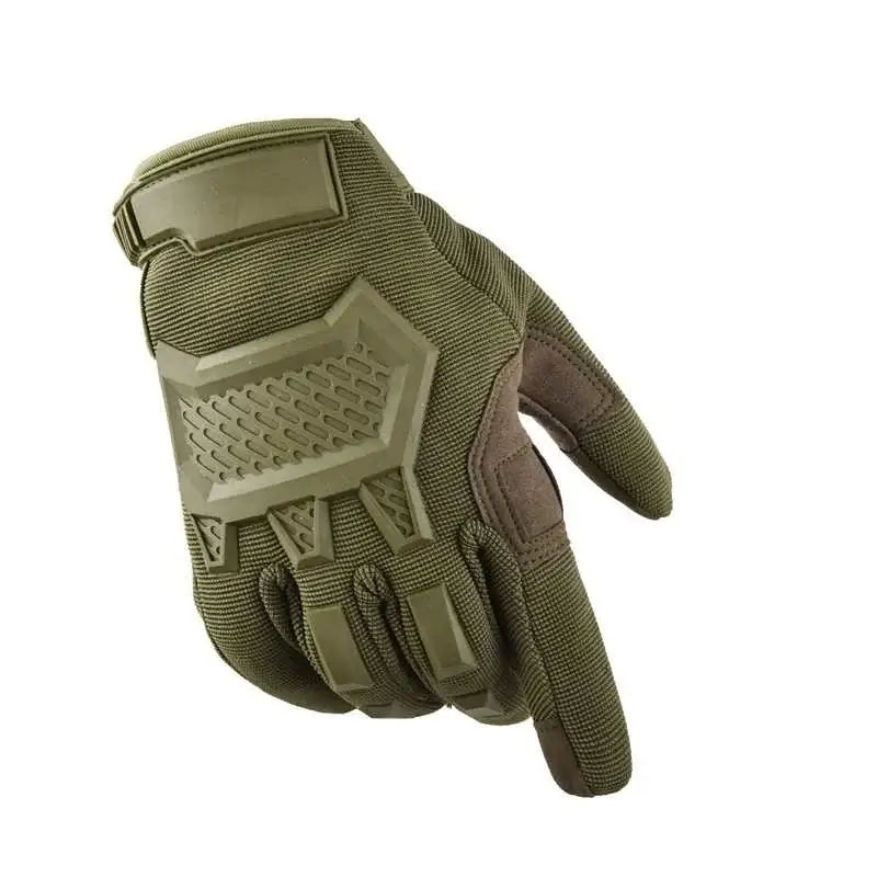 Full Finger Russian Sobr Anti-Slip Touch Screen Tactical Gloves-P320GelBlaster-green-M-P320GelBlaster