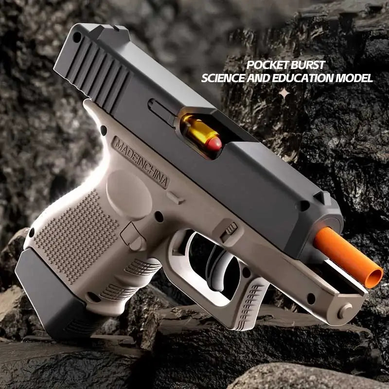 G26 Subcompact Shell Eject Soft Bullet Pocket Toy Gun-P320GelBlaster-P320GelBlaster