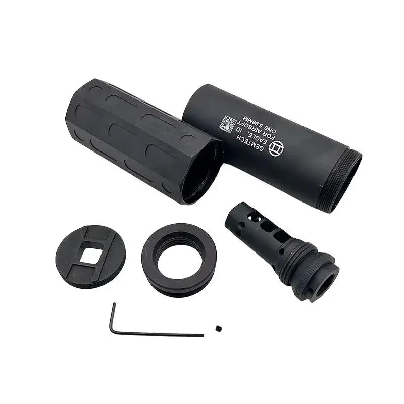 Gemtech ONE 14mm CCW Metal QD Mock suppressor-m416gelblaster-m416gelblaster