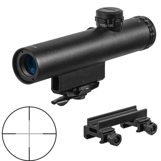 HD 4x20 Tactical Scope with BDC Turret Mil-DOT Reticle-m416gelblaster-P320GelBlaster