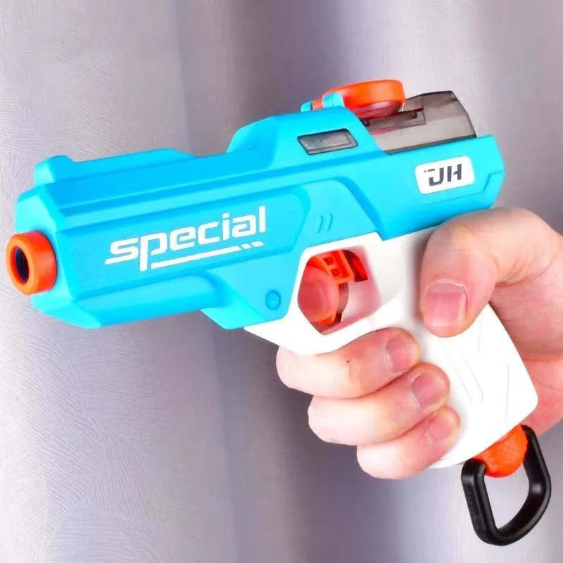 JH Hopper-Fed Manual Jolt Type Orbeez Pistol-m416gelblaster-blue-P320GelBlaster