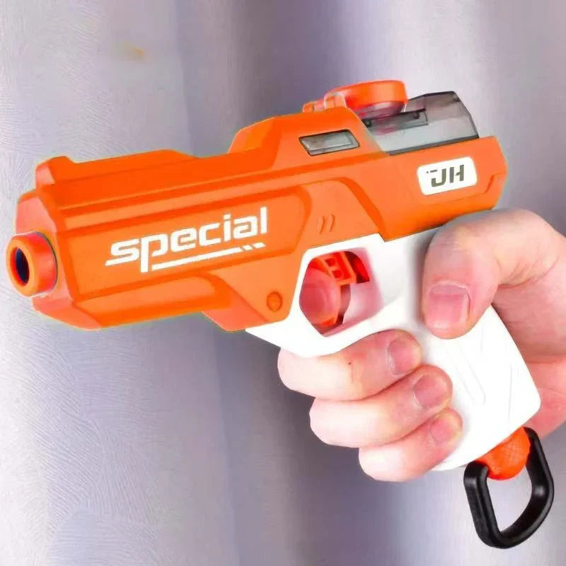 JH Hopper-Fed Manual Jolt Type Orbeez Pistol-m416gelblaster-orange-P320GelBlaster