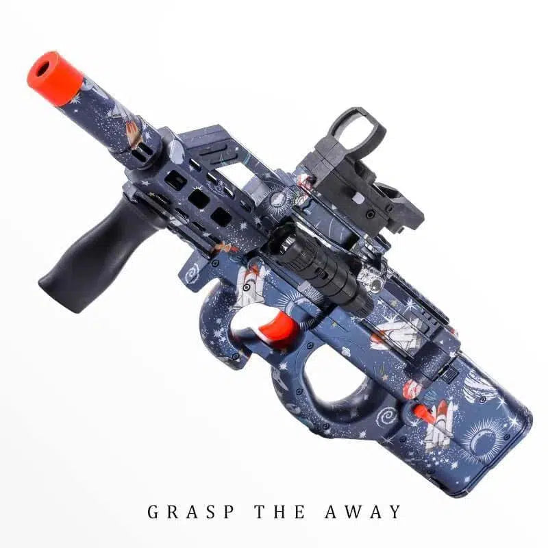 Large P90 Electric Hopper Fed Orbeez Toy Gun with Universe Skin-m416gelblaster-m416gelblaster