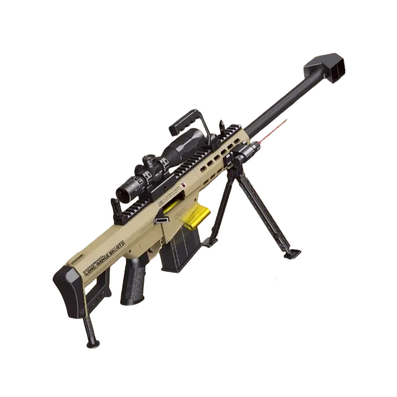 Lehui Barrett Shell Eject Foam Dart Sniper Toy Gun-P320GelBlaster-tan-P320GelBlaster