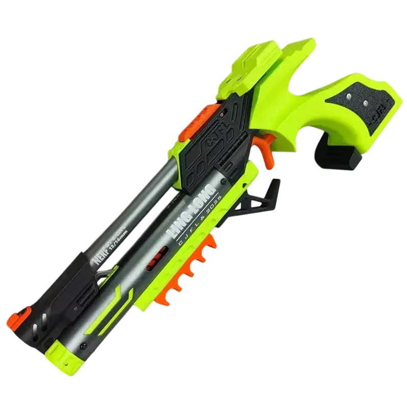 CJFL LingLong F2 Air Pistol Nerf Blaster-m416gelblaster-green-P320GelBlaster