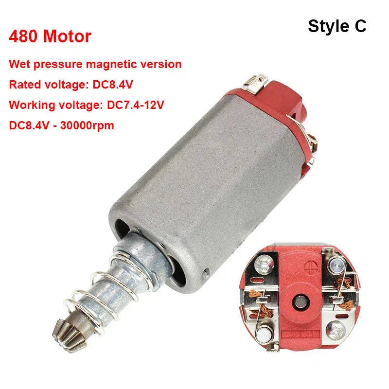 CH Long Axis 480 High Speed Torque Motor for V2 Gearbox-m416gelblaster-C-m416gelblaster