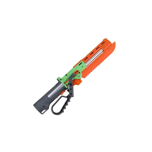 MZ01 MangZhong Lever Action Nerf Ballistic Knife Blaster-m416gelblaster-green orange gray-P320GelBlaster