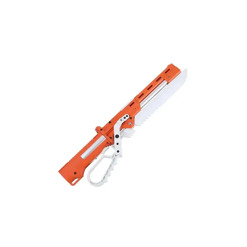 MZ01 MangZhong Lever Action Nerf Ballistic Knife Blaster-m416gelblaster-orange white-P320GelBlaster