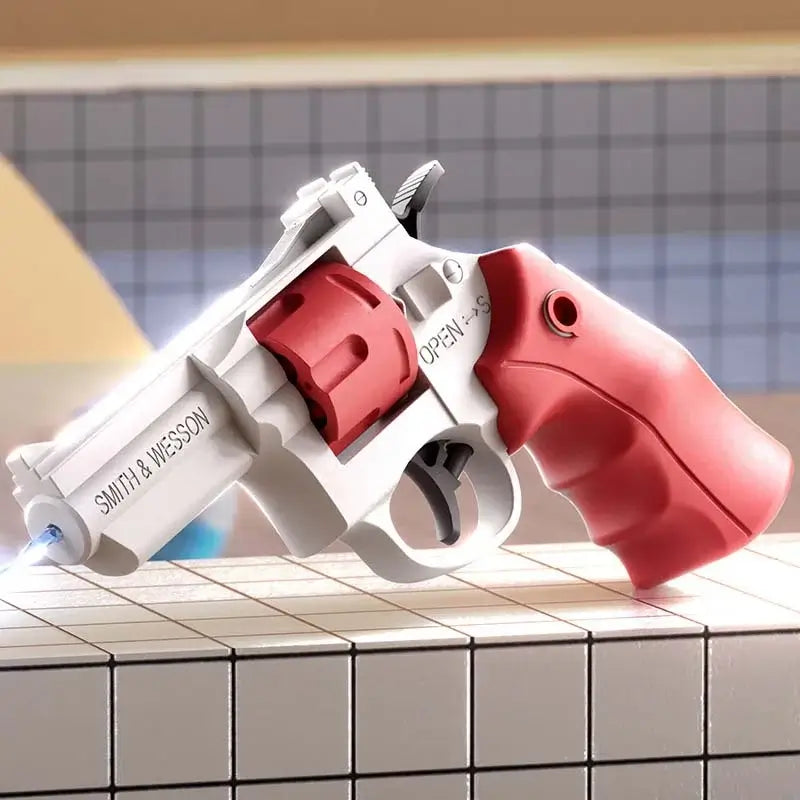Manual Semi-Auto Mini ZP5 Revolver Water Gun Kids Toy-P320GelBlaster-red-P320GelBlaster