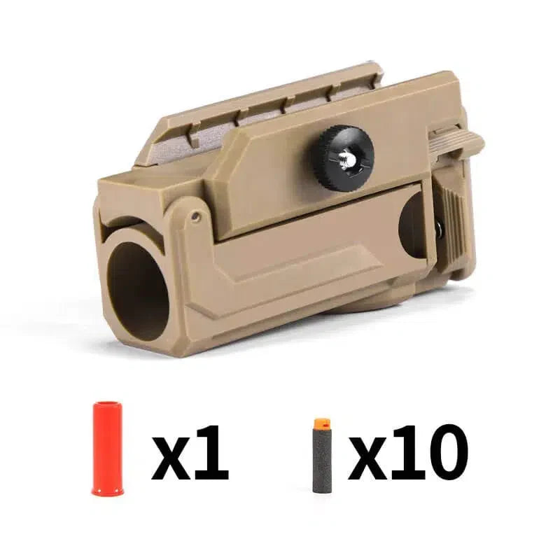 General Nerf Pistol Darts Launcher for 20mm Picatinny Rail-m416gelblaster-tan-m416gelblaster
