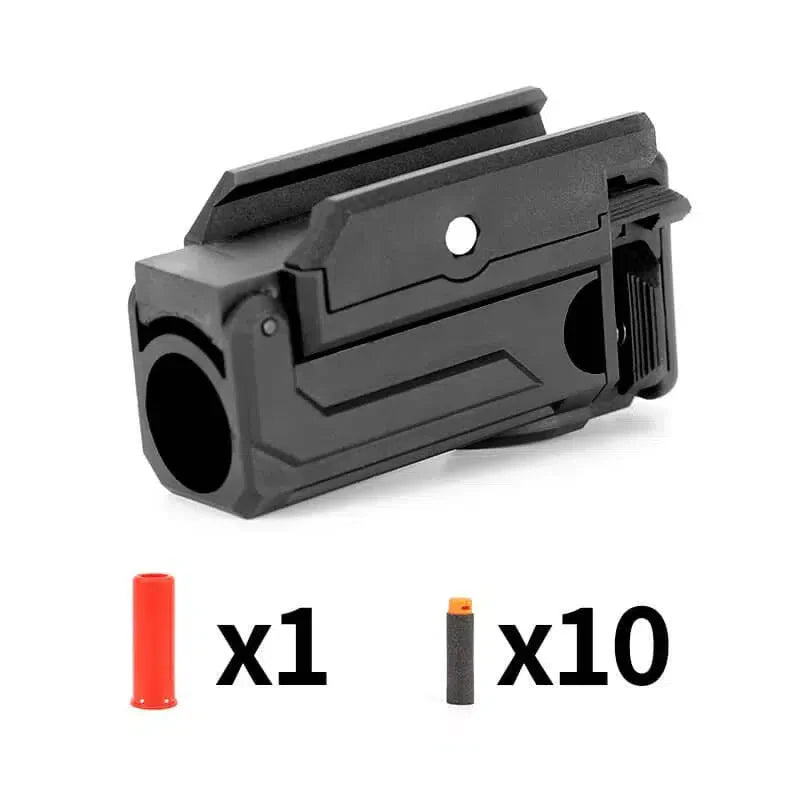 General Nerf Pistol Darts Launcher for 20mm Picatinny Rail-m416gelblaster-black-m416gelblaster