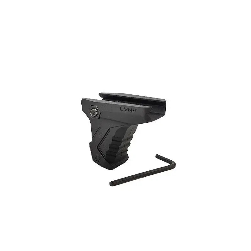 LVNV Angled Handstop with Cable Management System-m416gelblaster-20mm rail-black-m416gelblaster