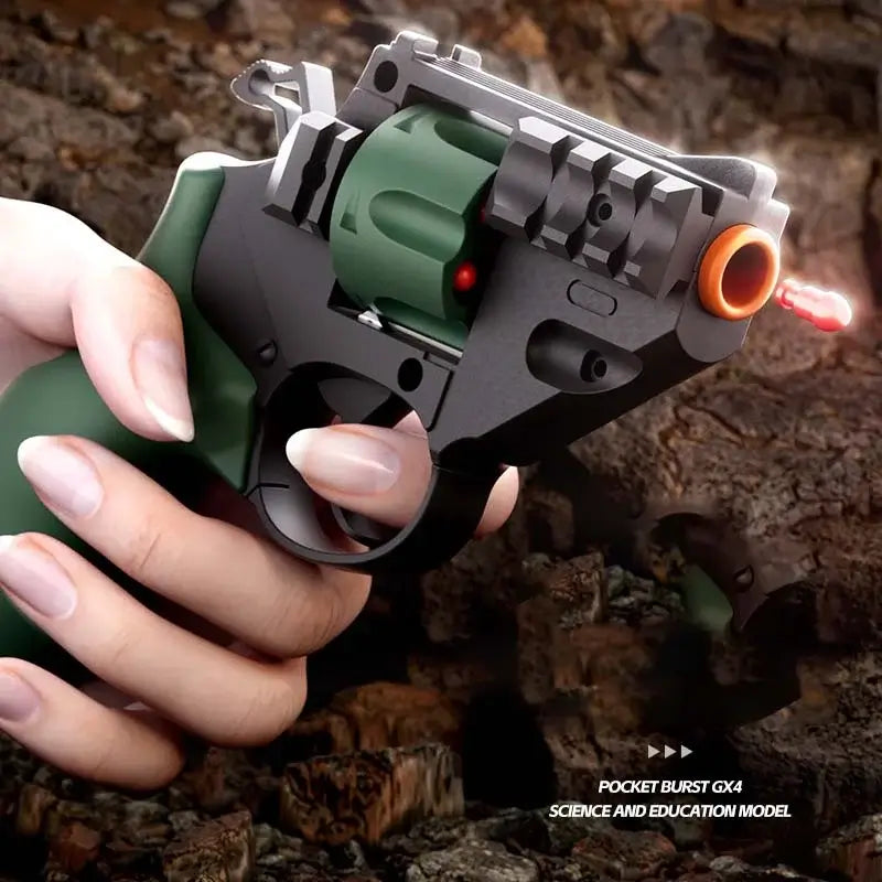 Sky Marshal TB500 Double Action Revolver Soft Bullet Toy Gun-P320GelBlaster-P320GelBlaster
