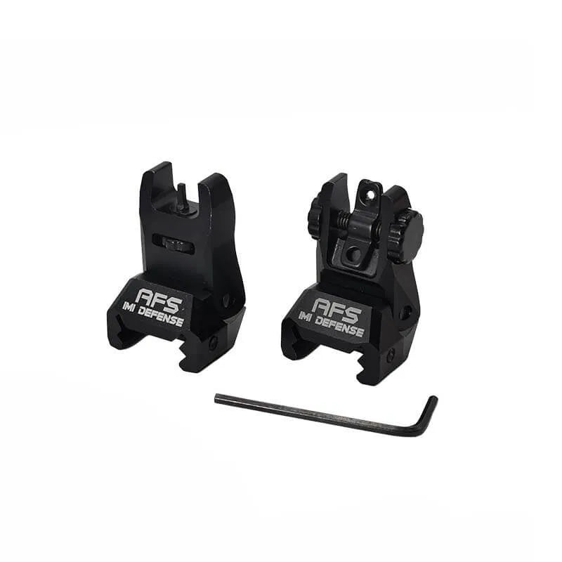 IMI Defense AFS Metal Flip Up Front Rear Sights-P320GelBlaster-P320GelBlaster
