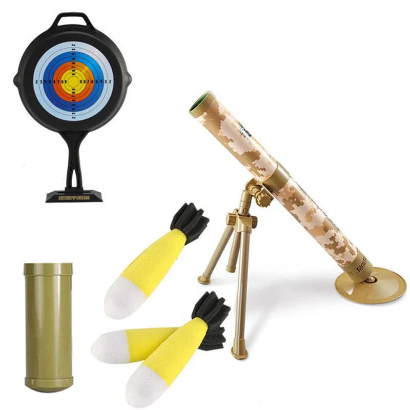 Soft Bullet Foam Rocket Toy Mortar Launcher-foam blaster-m416gelblaster-tan-P320GelBlaster