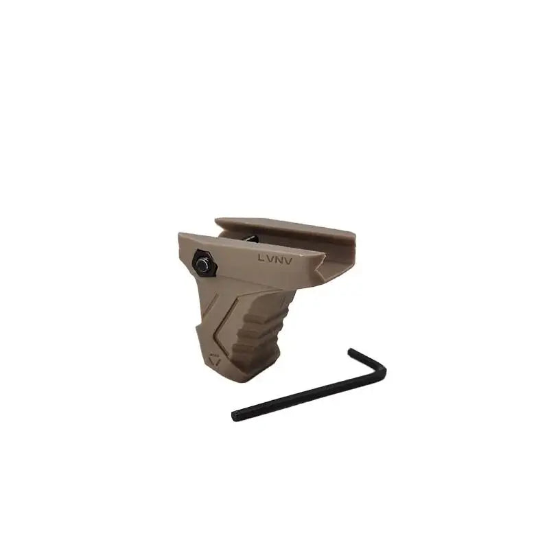 LVNV Angled Handstop with Cable Management System-m416gelblaster-20mm rail-tan-m416gelblaster