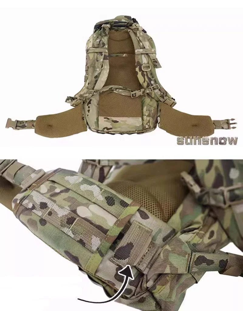 2Day ASAP Backpack Strengthened Waist Pad Protection-bag-m416gelblaster-P320GelBlaster