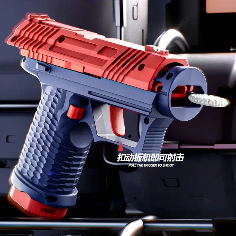 UDL 2011 Mini Pistol Semi-Automatic Flying Disc Gun-P320GelBlaster-P320GelBlaster