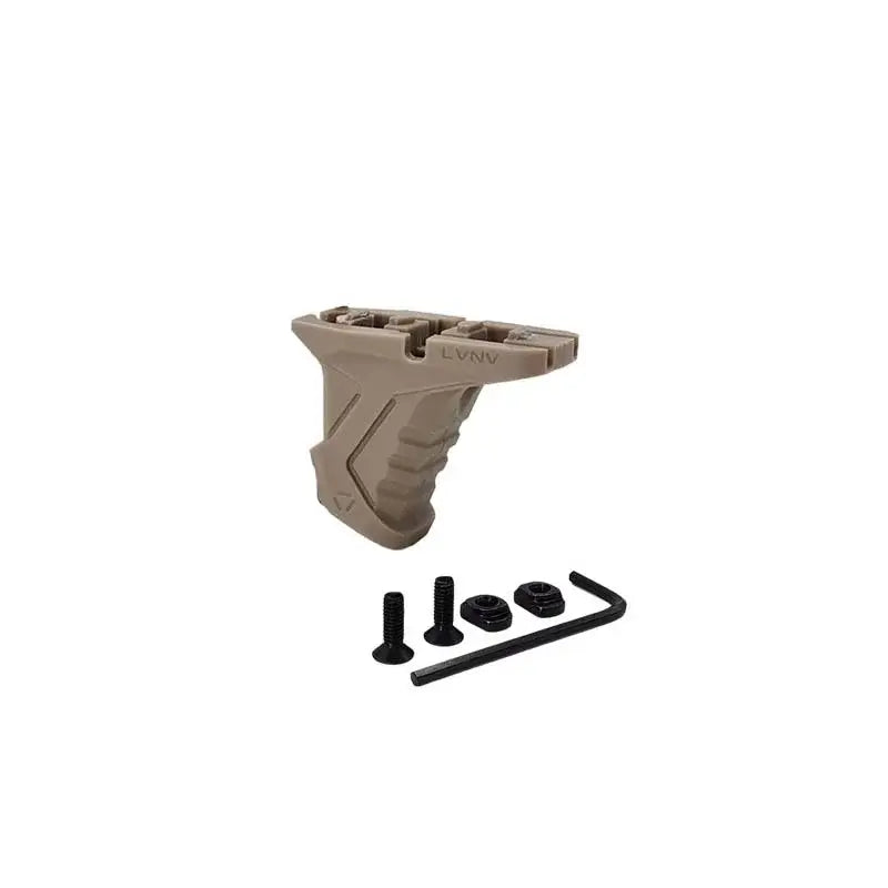 LVNV Angled Handstop with Cable Management System-m416gelblaster-m-lok-tan-m416gelblaster