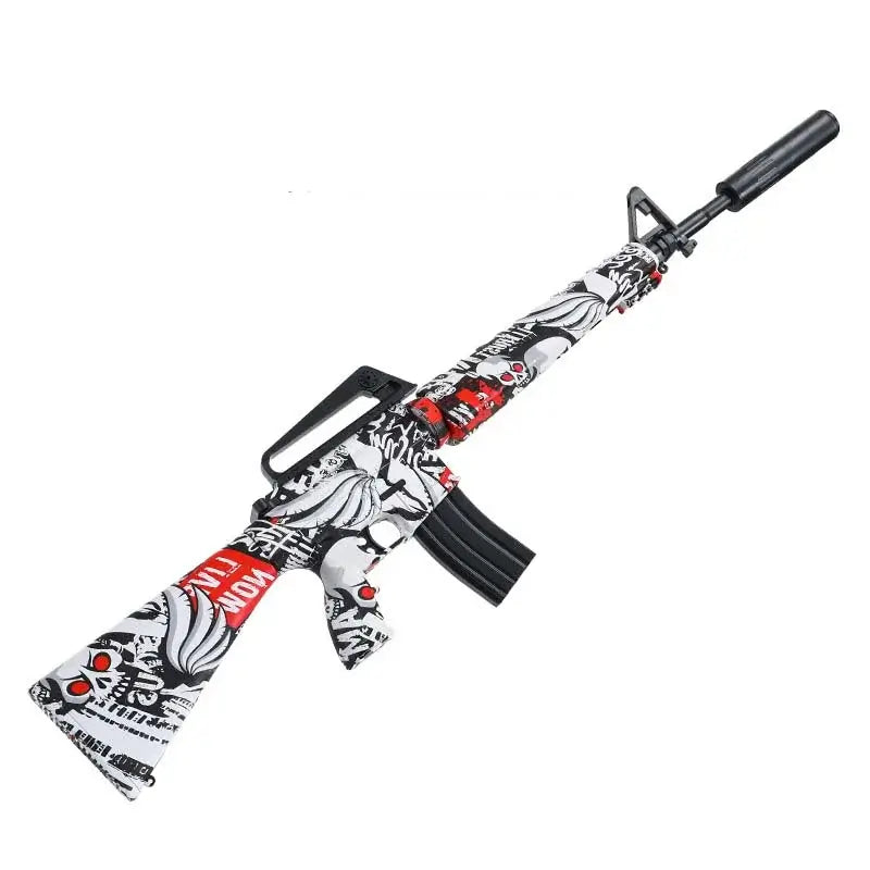 Graffiti M16 Splatter Ball Gun Water Beads Blaster-m416gelblaster-P320GelBlaster