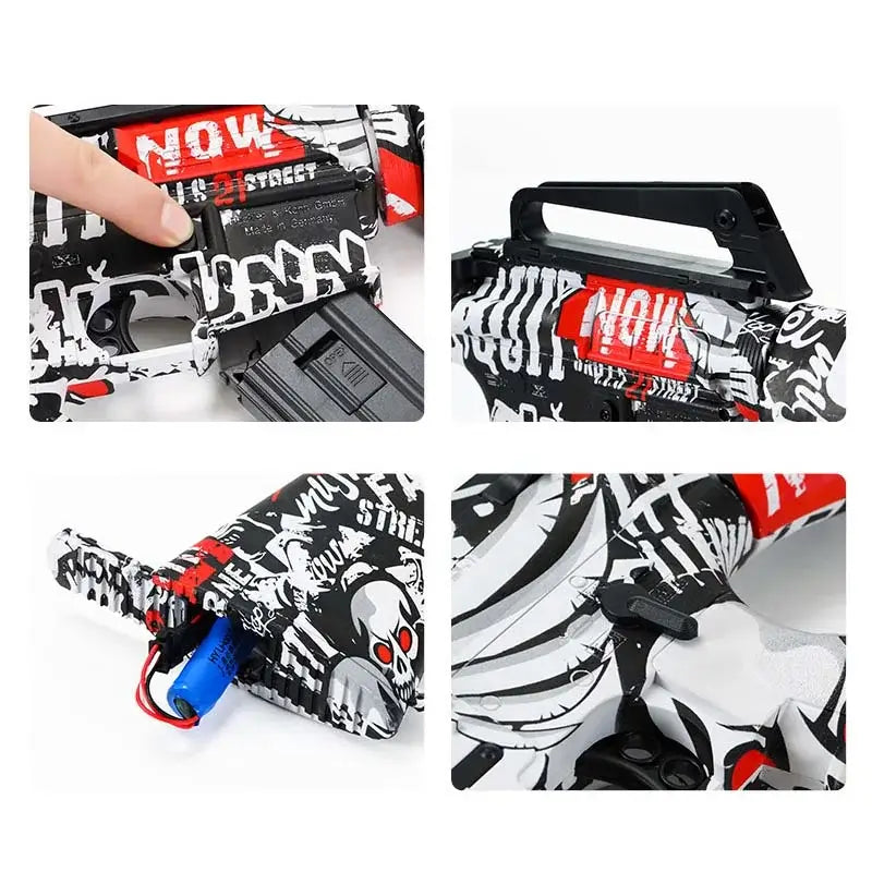 Graffiti M16 Splatter Ball Gun Water Beads Blaster-m416gelblaster-P320GelBlaster